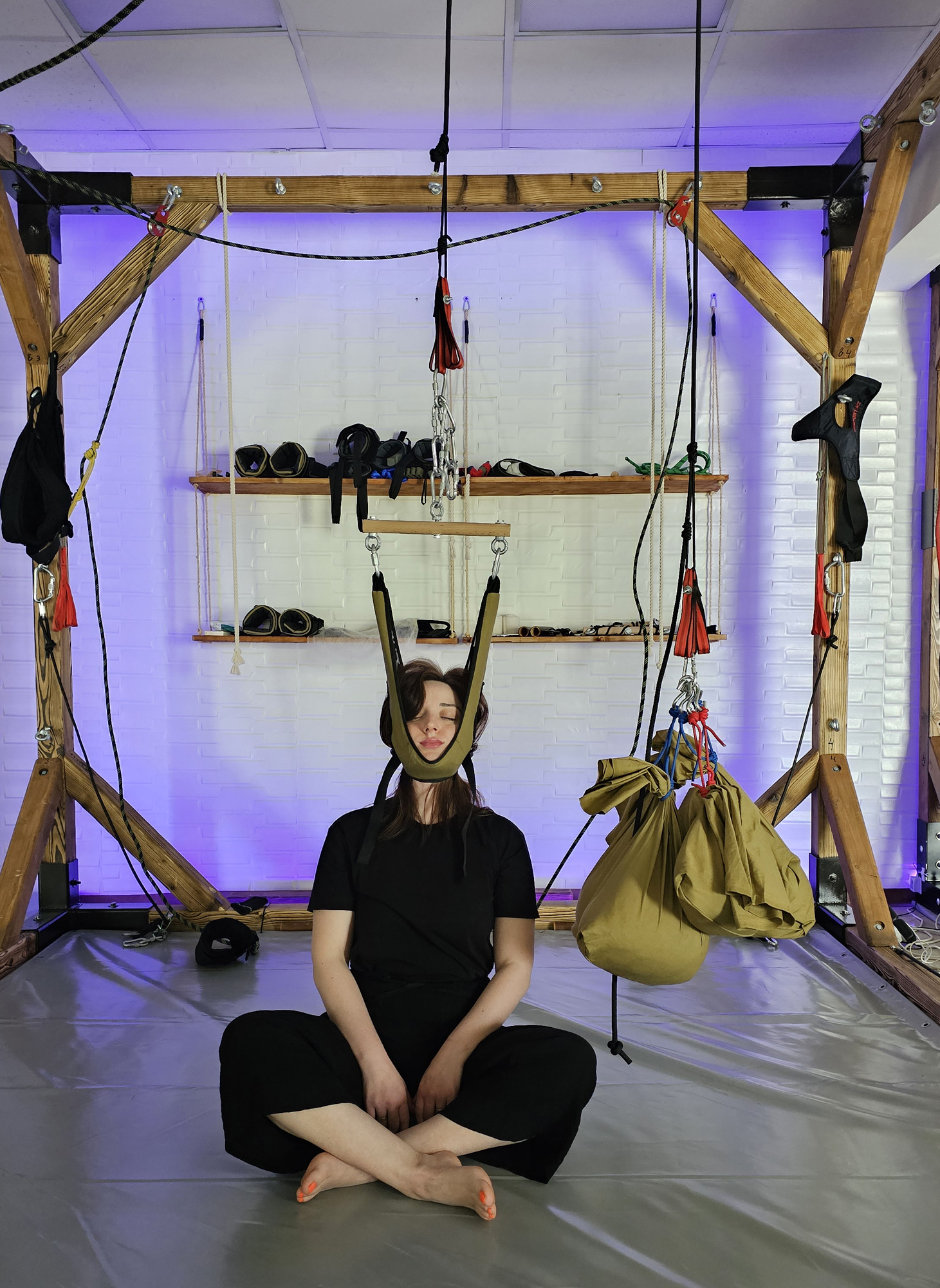 Растяжка на петле Глиссона в студии Волъга
